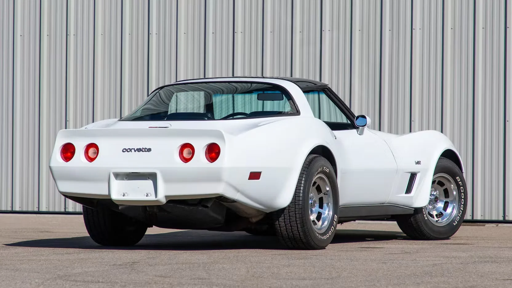 Click to Enlarge-Esc to Close Corvette Generations/C3/C3 1980 Coupe Rear Three-qtrr.webp